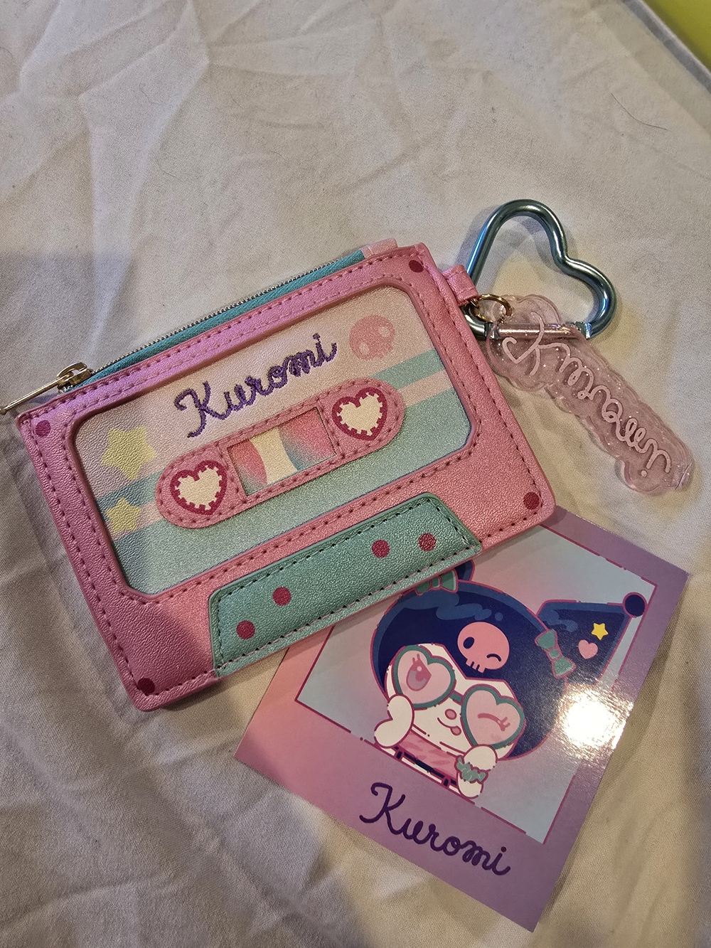 Sanrio Kuromi Mini Card Case (Kuromi Loves U)